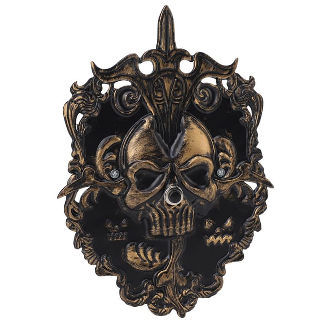 Decoratieve Deurbel Antieke Enge Skelet Deurbel met Geluid voor Deurdecoratie Feest Requisiet