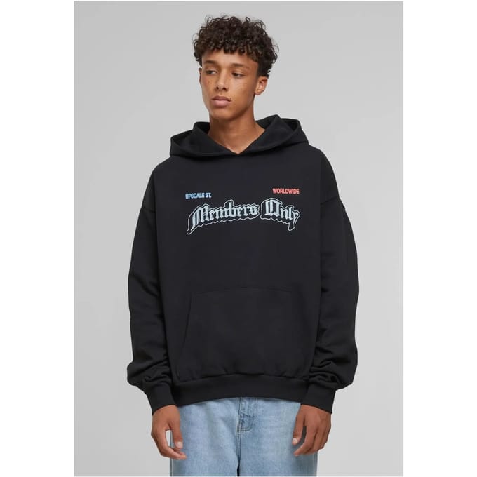 Oversized sweatshirt met capuchon Upscale Only Members