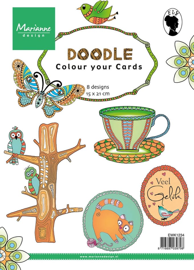Marianne Design Doodle cards