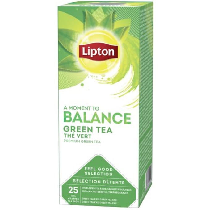 Thee Lipton Balance green tea 25x1.5gr