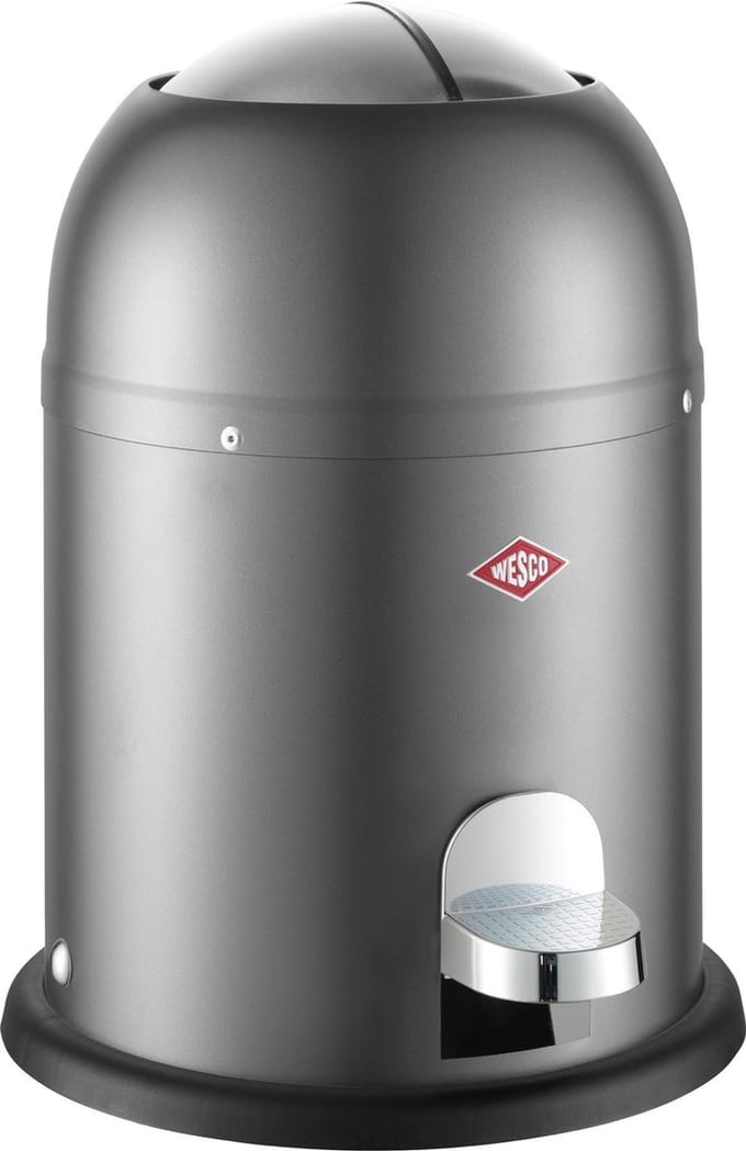 Wesco Mini Master Pedaalemmer - 6 liter - Mat Grafiet