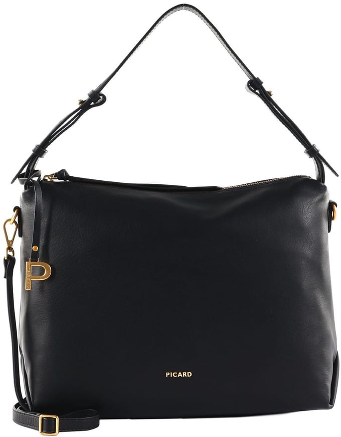PICARD schoudertas handtas Valesca Hand Bag Black zwart