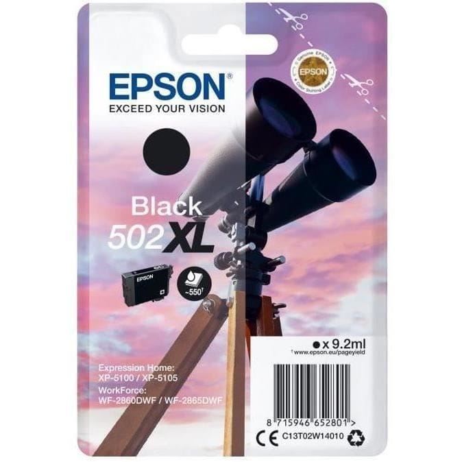 Epson Inktcartridge 502XL (C13T02W14010) Zwart Hoge capaciteit