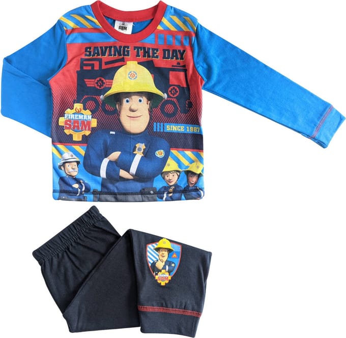 Brandweerman Sam Pyjama - Maat 86/92 - Fireman Sam - Kinderpyjama