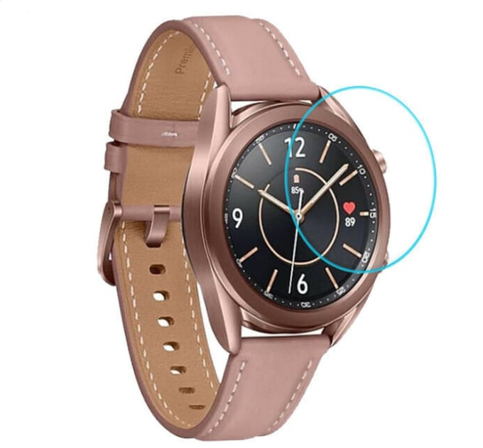 Strap-it Screen protector glas - beschermend glasplaatje geschikt voor Samsung Galaxy Watch 3 41mm