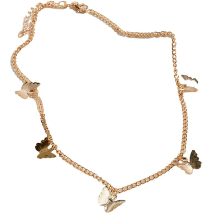 Collier motieven vlinder vrouw 24 Colours