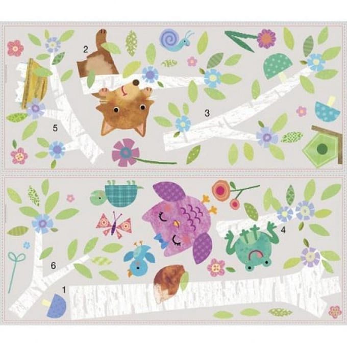 RoomMates Woodland Baby Birch Tree - Muursticker