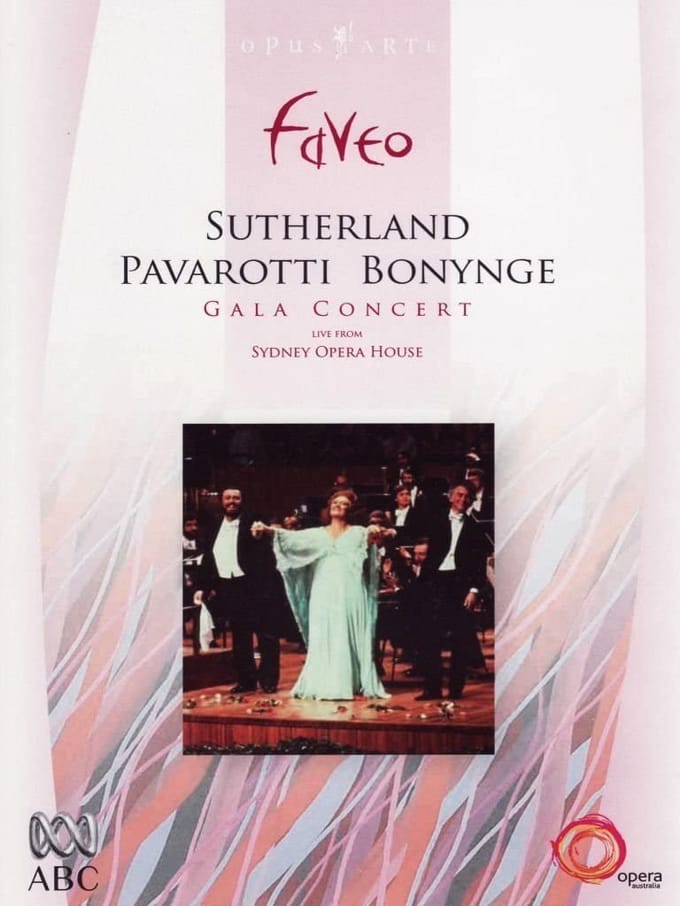 DVD DVD - Sutherland & Pavarotti - Bonynge Ga OAF4010D UK Films & DVD Gebruikt black