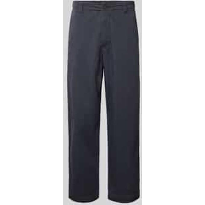 Straight leg chino met riemlussen, model 'STORM'