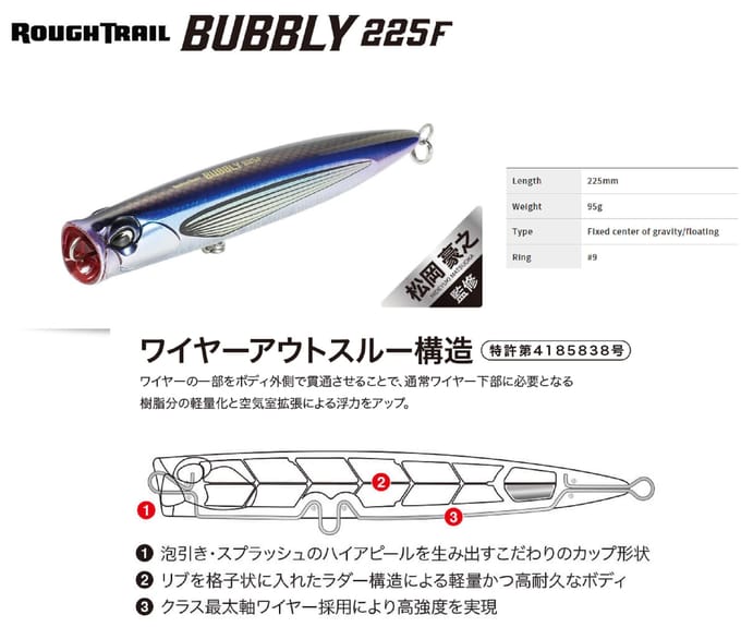 Lok Duo Rough Trail Bubbly 225 F – 95g