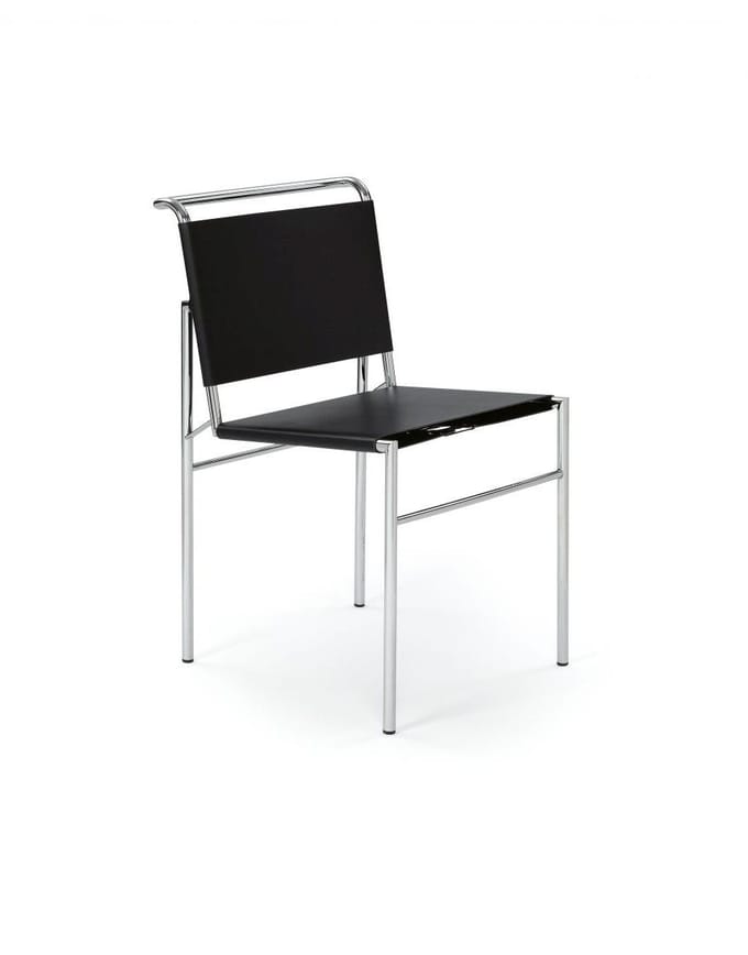 ClassiCon - Roquebrune stoel - zwart - verchroomd