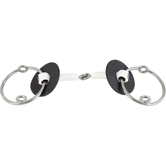 Mors 2 ringen voor paard articulé Trust Inno Sense Gag