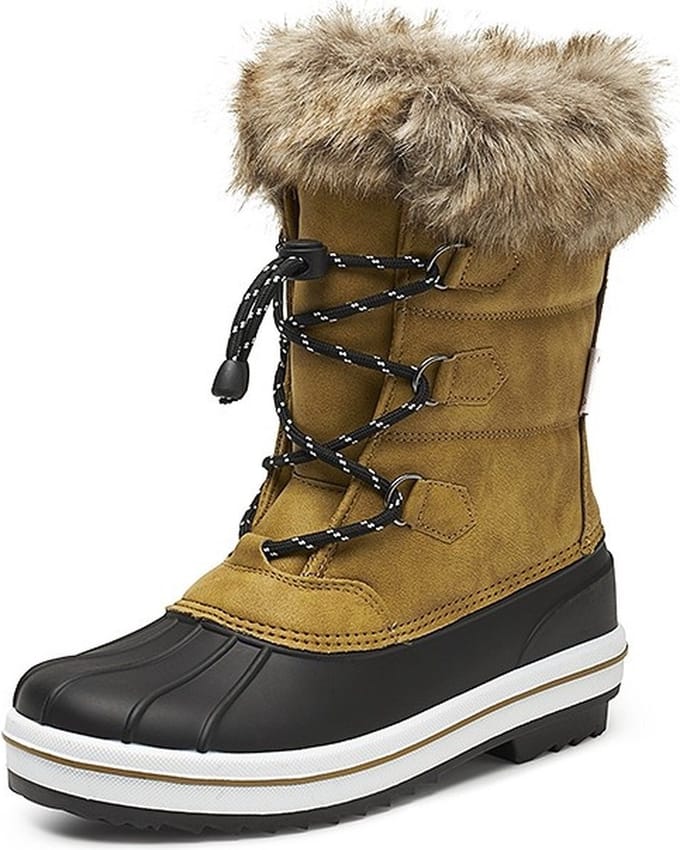 Gevavi Boots - CW50 gevoerde dameslaars bruin