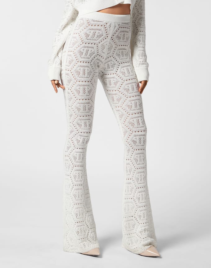 Flare Broek Monogram