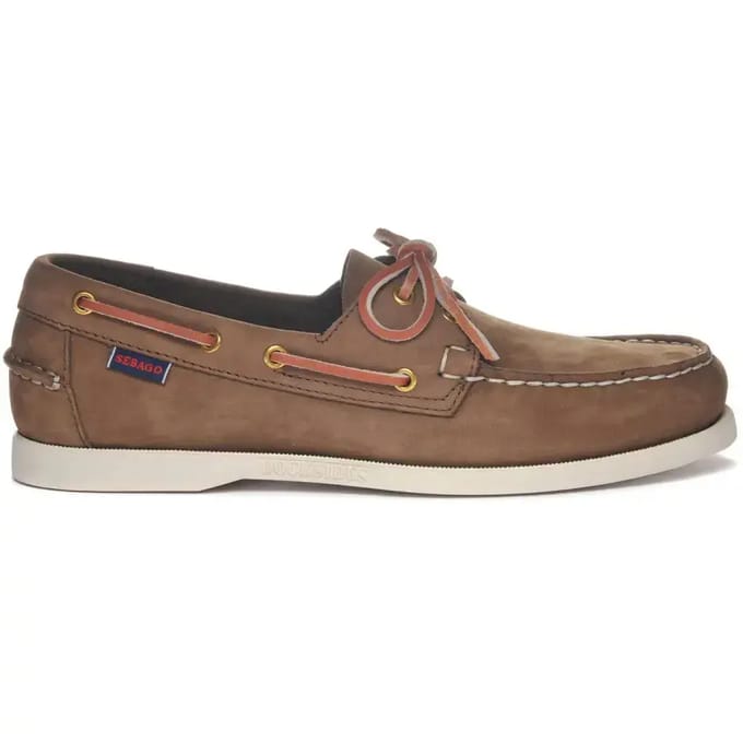 Sebago Docksides Veterschoenen - Heren - Bruin - Maat 43,5