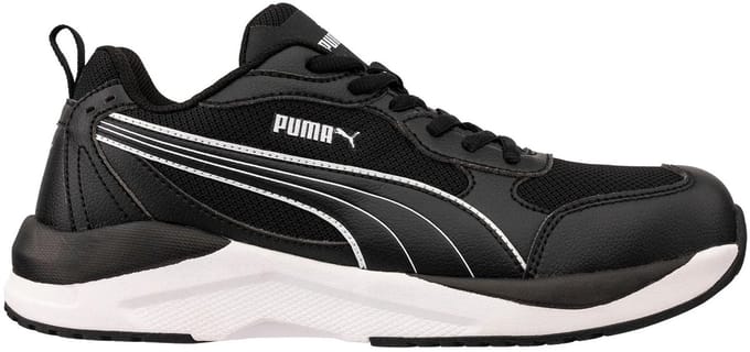 Puma werkschoenen Shift Black/White Low S3S - maat 44