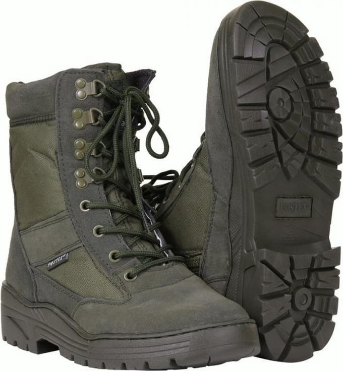 Fostex Sniper Boots Side-Zip groen