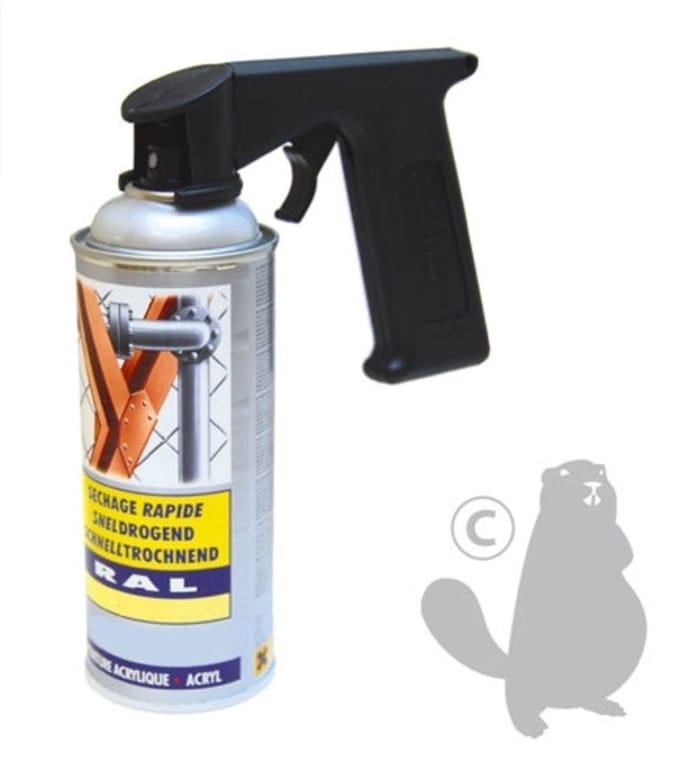 Spuitbushandgreep kunststof