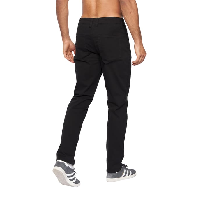 Duck and Cover Heren Franztown Slim (Zwart)