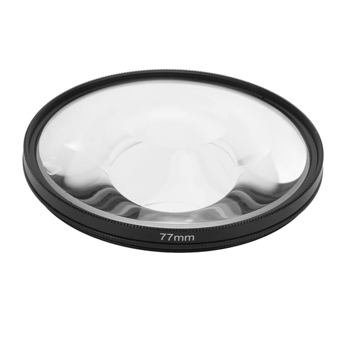 77mm Camera Lens Vortex Prisma Optisch Glas Special Effect Filter Fotografie Accessoires gray