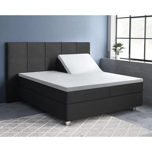 Primaviera DeLuxe Hoeslaken Splittopper Satijn Wit - 160 x 200 cm + 15 cm hoekhoogte