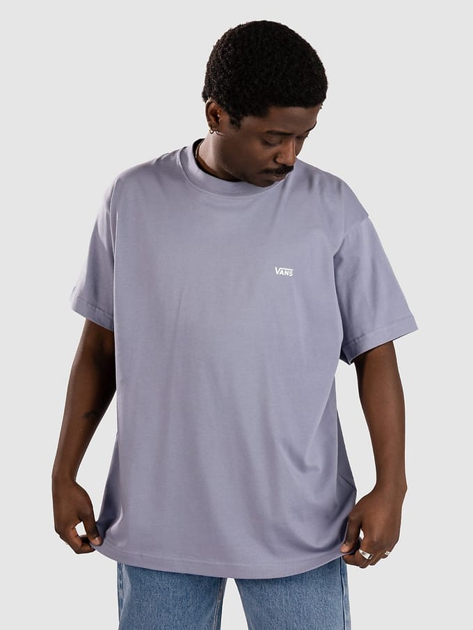 Vans Left Chest Ss Blue Maat: L | Basic T-Shirts Outlet | Heren | Blauw