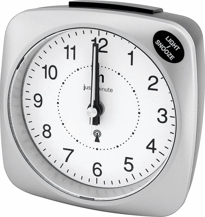 Just a Minute | Wekker | Zilver