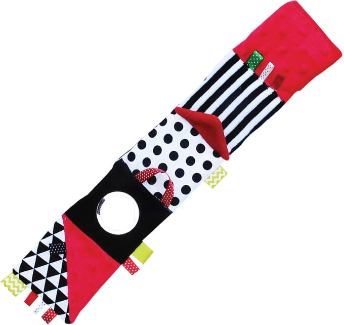 Hencz Toys - Zachte Boek - Interactieve Elementen - 47cm x 9cm