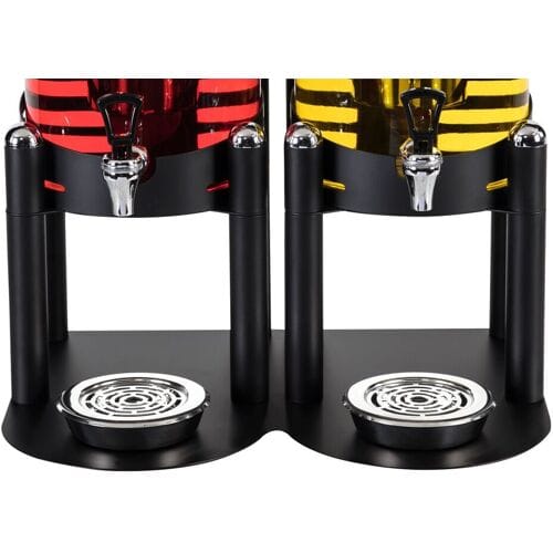 GGM Gastro Saftspender - 2x 6 Liter - Schwarz Zwart