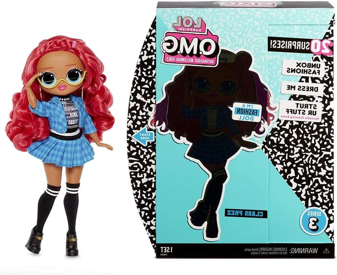 Mode Pop - Verkleedpop Speelgoed - Verhalen Spelen - 20 Verrassingen - 31 cm - Multicolor