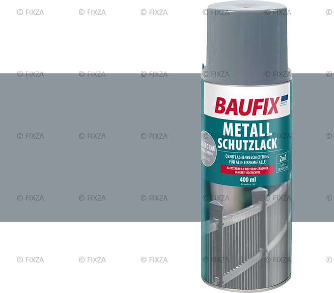 BAUFIX Metaalbeschermende Spuitlak zilvergrijs 400 ml