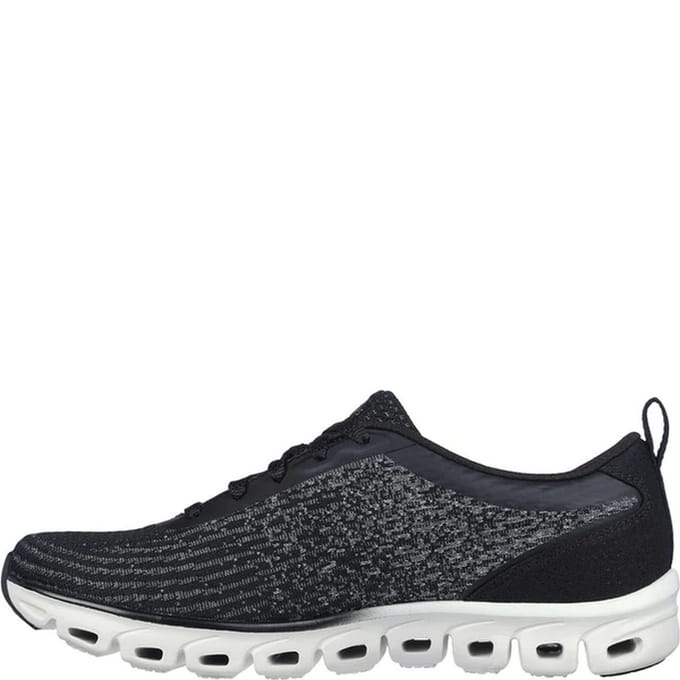 Skechers Dames/Dames Glide-Step Head Start Trainers (Zwart)