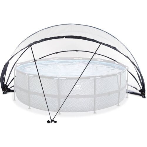 EXIT Zwembad Overkapping ECO ø550cm - Zwembad Dome - Universeel - Zwembad Accessoire - Weerbestendig
