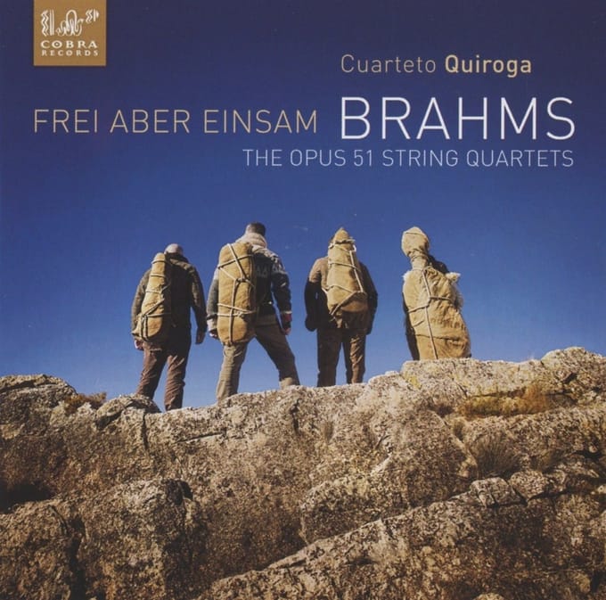 Cuarteto Quiroga - Brahms: Frei Aber Einsam, The Opus 51 String Quartets (CD)