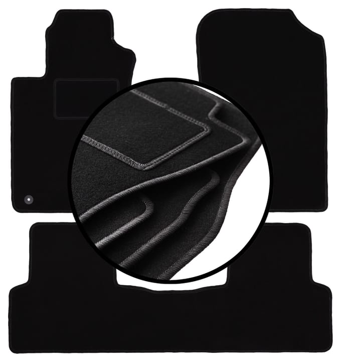 Complete set veloursmatten voor: Honda CR-V III SUV (2006-2012)
