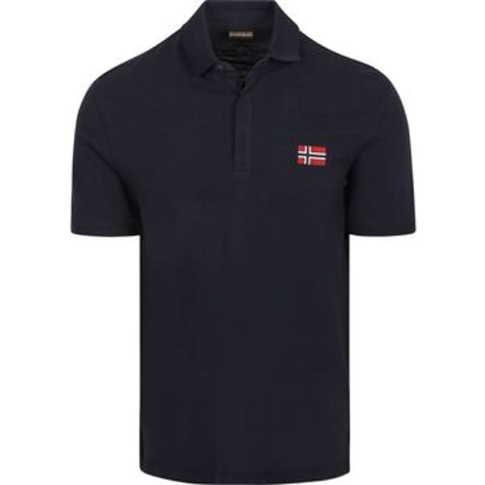 Napapijri Ebea Polo Donkerblauw (navy) - Maat M - Heren