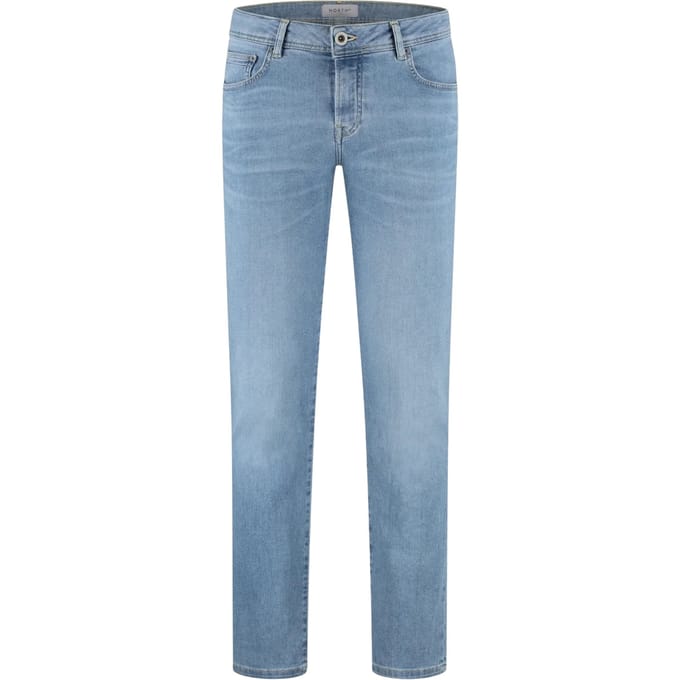 North84 5-pocket Indigo Denim Pantalons Lichtblauw 84301002
