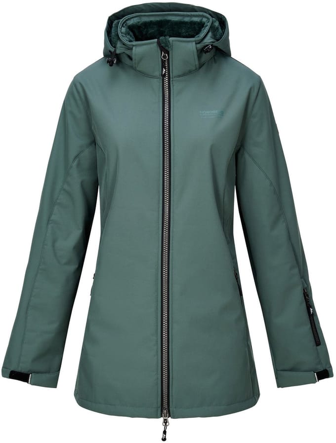 Nord Berg Padded Softshell Tiara Dames - Jas - Groen Xl