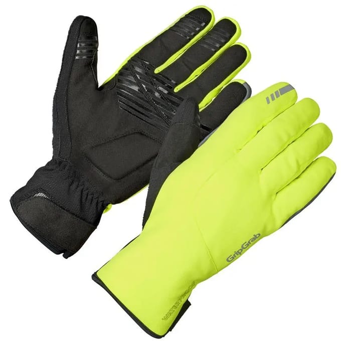 GripGrab - Polaris 2 Waterproof Winter Fietshandschoenen PrimaLoft - Geel Hi-Vis - Unisex