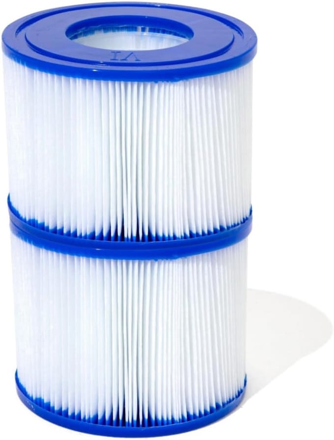 Filterpatroon Gr. VI dubbele verpakking, wit, medium