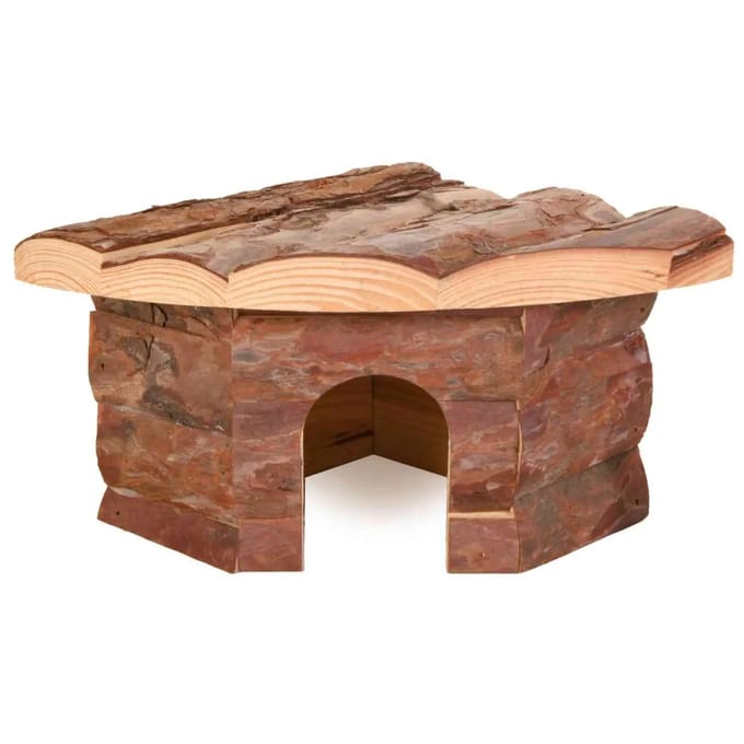 Trixie Jesper corner house hamsters bark wood 21 × 10 × 15 cm