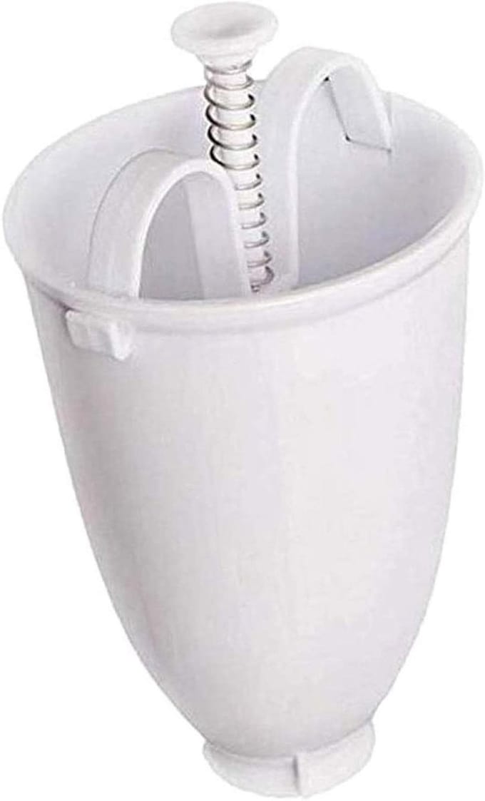 Donut Maker - Deeg Dispenser - Zelf Gebak Maken - Maakt 24 Donuts - 18cm x 10cm - Wit