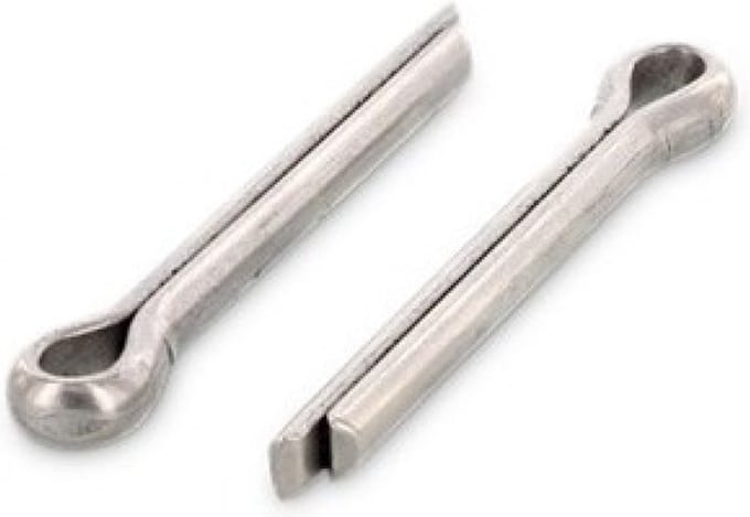 (100 STUKS) 2X10 SPLITPEN RVS-A4 (AISI 316) DIN 94 (ISO 1234)