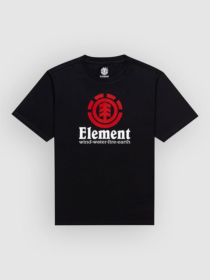 Element Vertical T-Shirt zwart