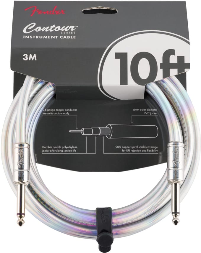Fender Contour Instrument Cable 3 m - Instrumentenkabel