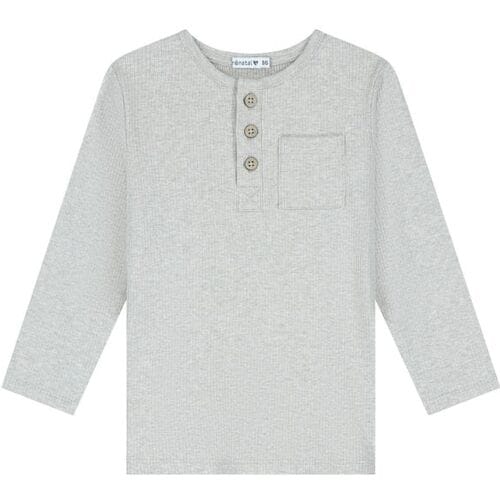 Prénatal peuter shirt Dark Brown Melange 110 heren