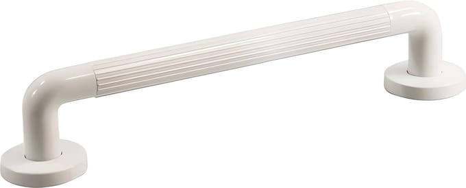 Aidapt Handgreep kunststof - Geribbeld 45cm lang - Wit
