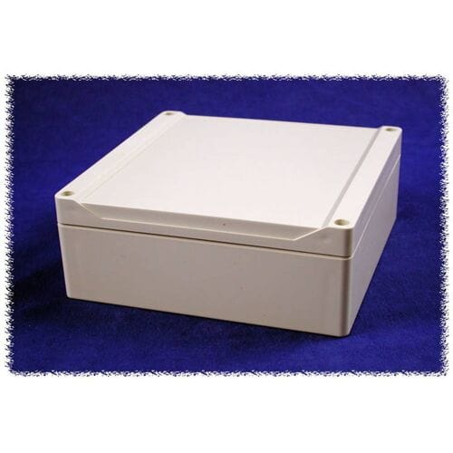 Hammond Electronics 1555R2GY Universele behuizing 160 x 160 x 60 Polycarbonaat Grijs 1 stuk(s)