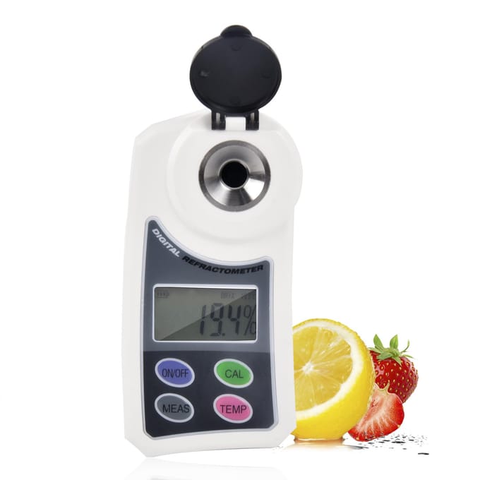 Digitale Brix Suiker Refractometer Elektronische Handheld Zoetheidsmeter Saccharimeter Meting
