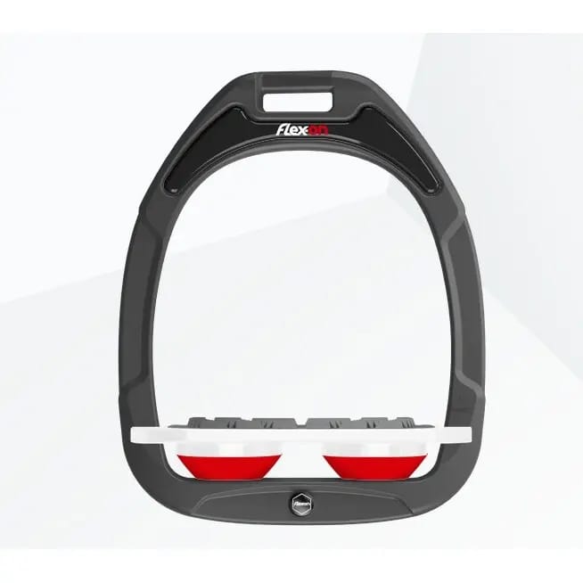 Platte Grip Laarzen Antraciet/Wit/Rood Flex-On Green Composite